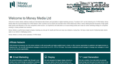 Desktop Screenshot of moneymedialtd.com