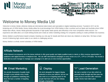 Tablet Screenshot of moneymedialtd.com